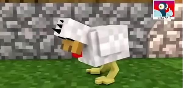  AMV Galinhas do minecraft Fight 1080p 60fps